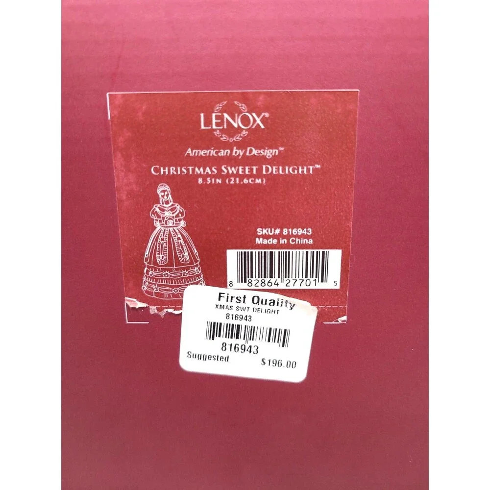 Lenox Christmas Sweet Delight 2011 Figurine 8.5